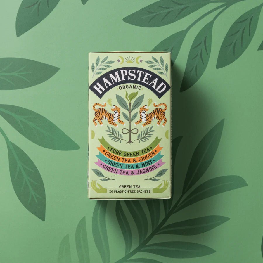 Organic Green Tea Selection 20 Bags - Hampstead Tea - Green Tea - Hampstead Tea
