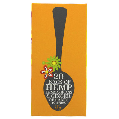 Organic Groovy Ginger Hemp Infusion 20 Bags - Clipper - Infusion - Eco Natural Products