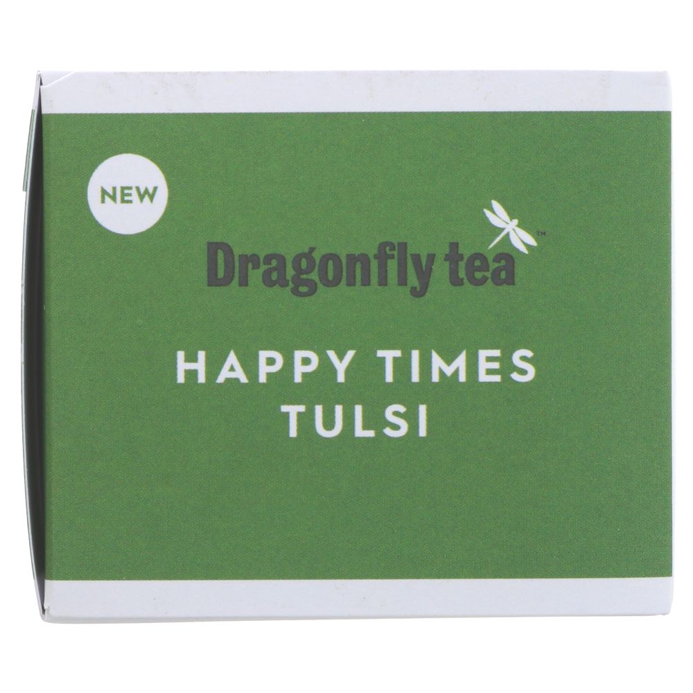 Organic Happy Times Tulsi Herbal Infusion 20 bags - Dragonfly Tea - Herbal infusion - Eco Natural Products