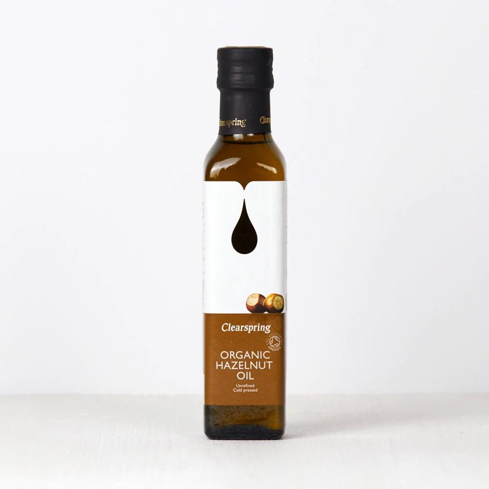 Organic Hazelnut Cold Pressed Oil 250ml - Clearspring - Oil - Eco Natural Products