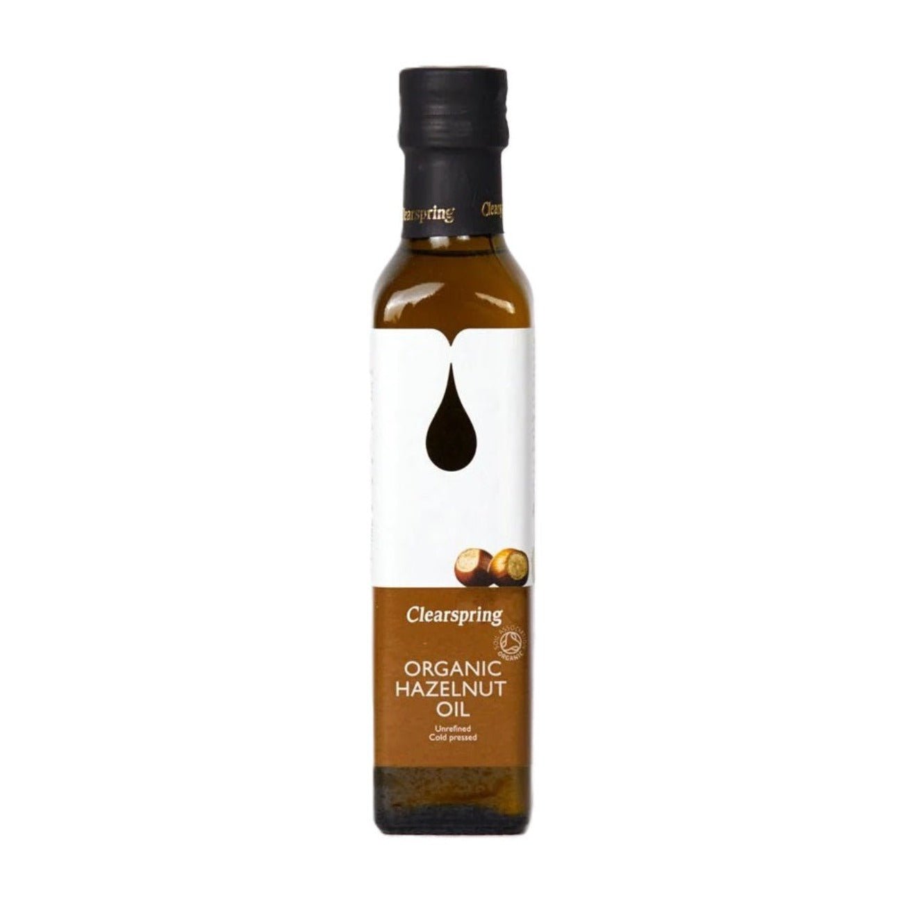 Organic Hazelnut Cold Pressed Oil 250ml - Clearspring - Oil - Eco Natural Products