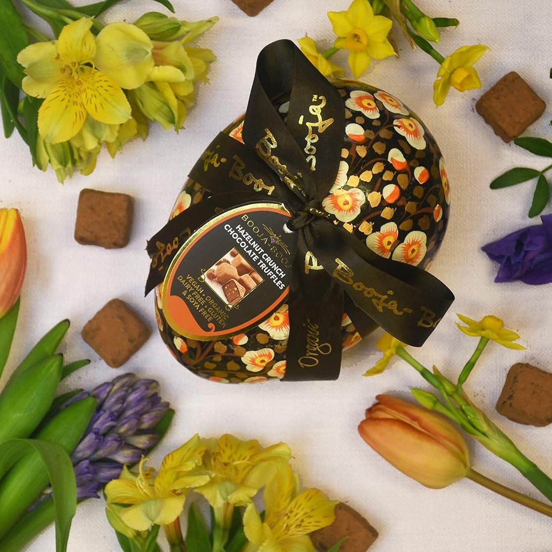 Organic Hazelnut Crunch Truffles Easter Egg Large 138g - Booja - Booja - Truffles - Booja - Booja