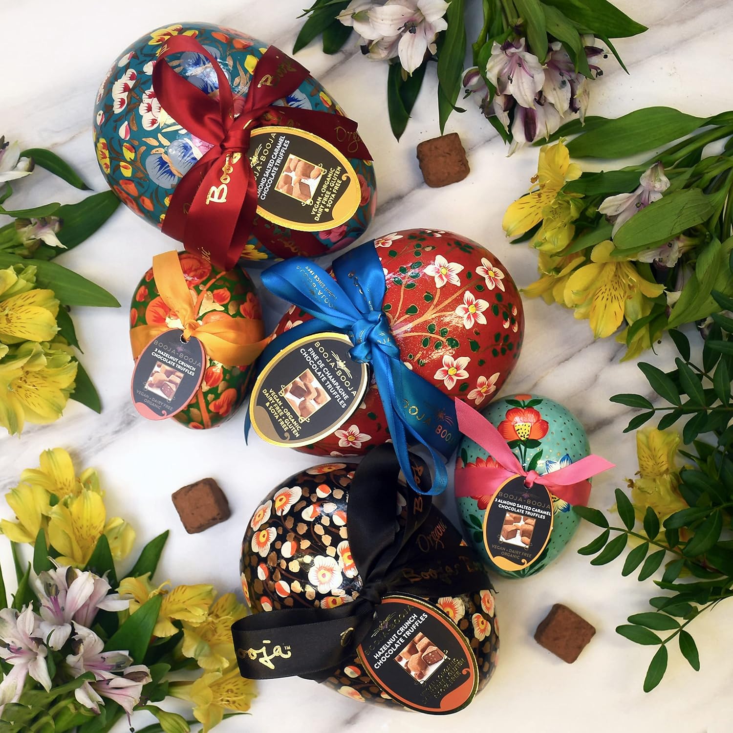 Organic Hazelnut Crunch Truffles Easter Egg Large 138g - Booja - Booja - Truffles - Booja - Booja