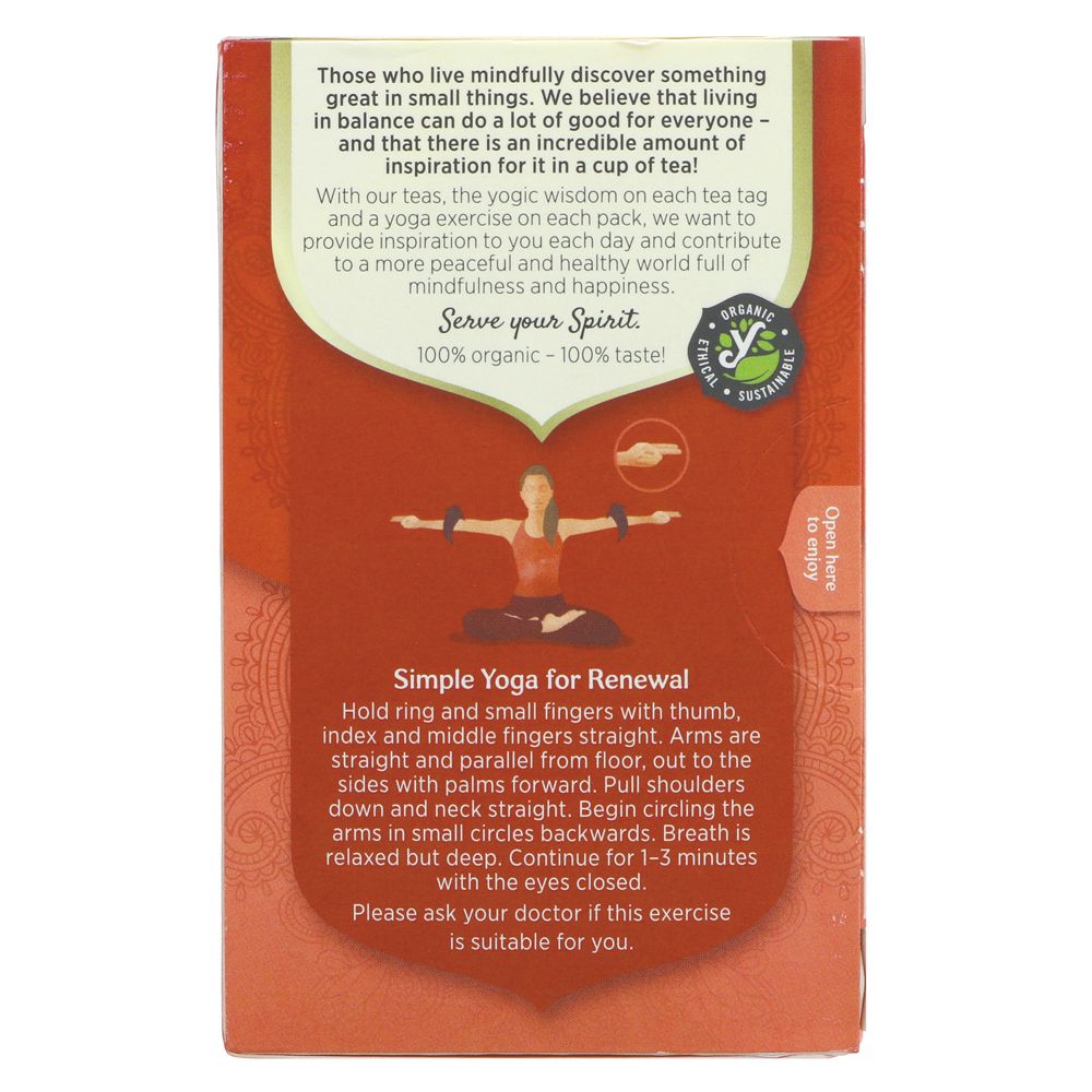 Organic Heartwarming Herbal Tea 17 Bags [BLACK FRIDAY] - Eco Natural Products - Yogi Tea - Tea