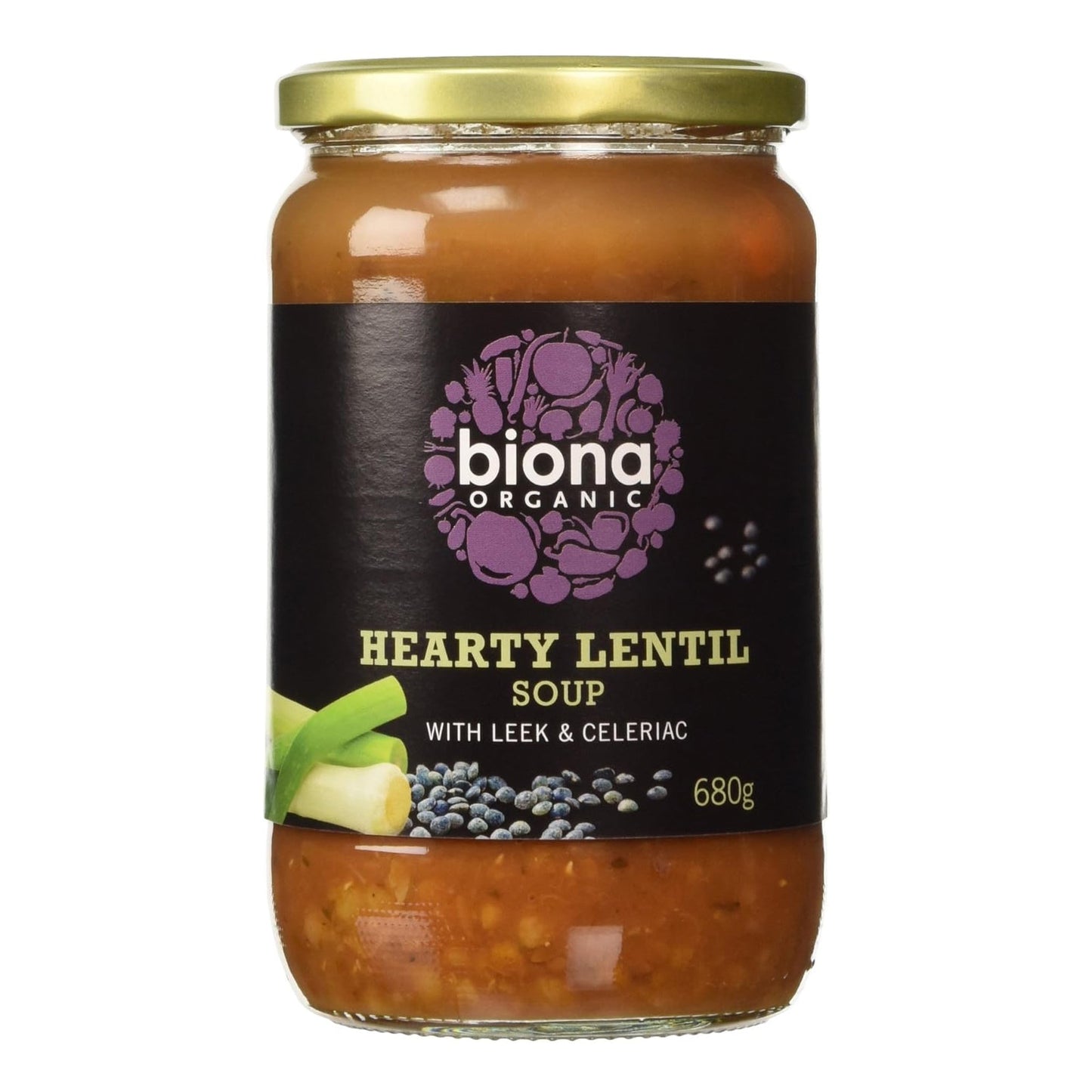 Organic Hearty Lentil Soup 680g - Biona - Soups & Broths - Eco Natural Products