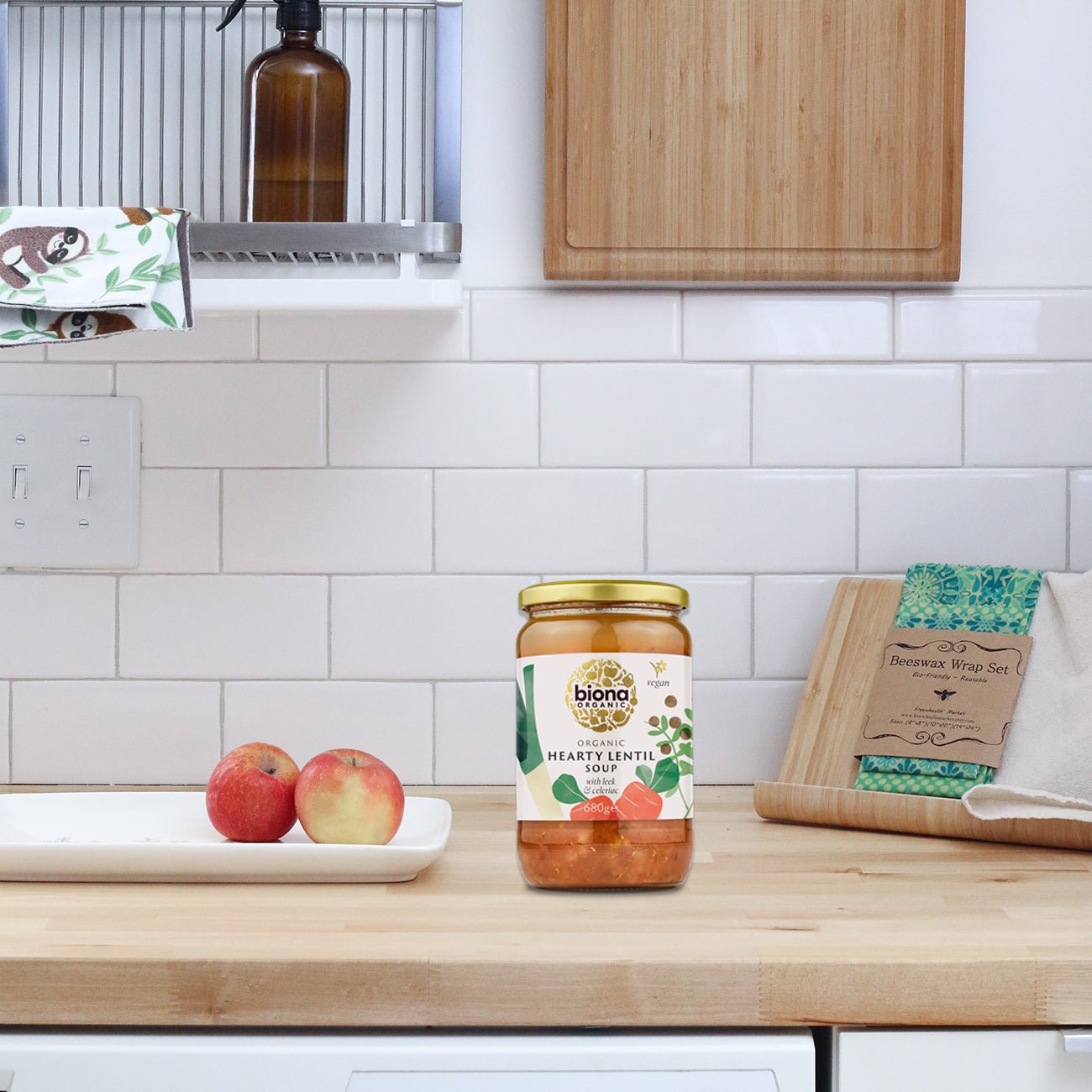 Organic Hearty Lentil Soup 680g - Biona - Soups & Broths - Eco Natural Products