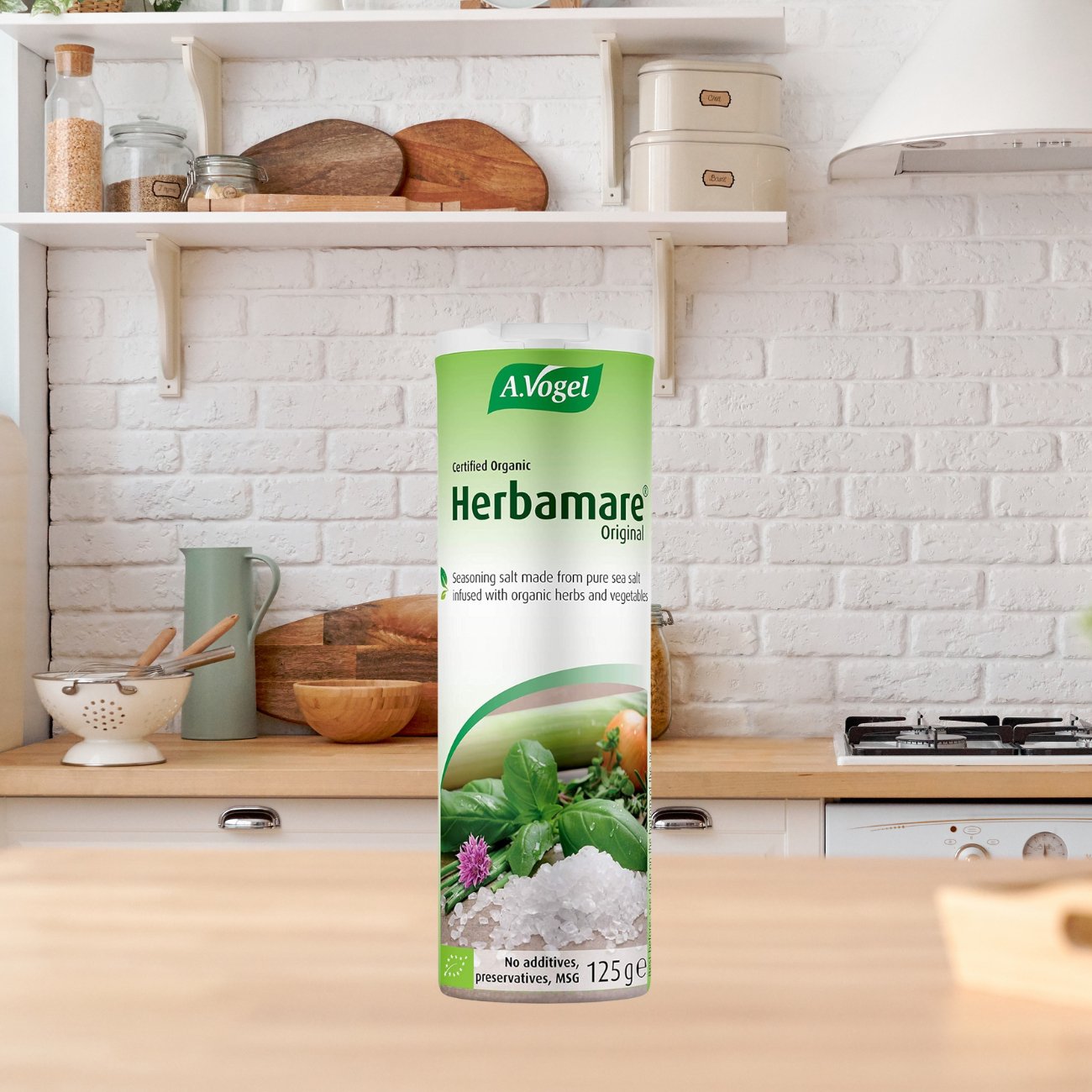 Organic Herbamare Original Salt 125g - A. Vogel - Sea salt - Eco Natural Products