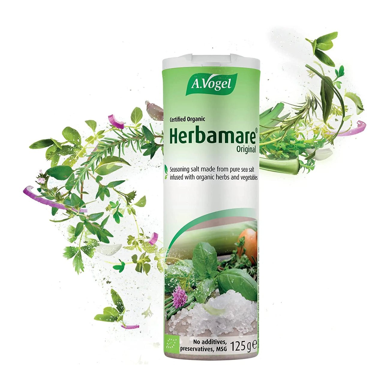 Organic Herbamare Original Salt 125g - A. Vogel - Sea salt - Eco Natural Products