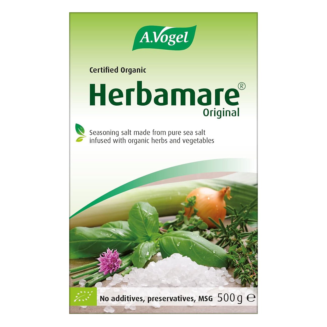 Organic Herbamare Original Salt 500g - A. Vogel - Sea salt - Eco Natural Products