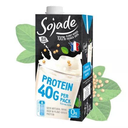 Organic High Protein Soya Drink 750ml - Sojade - Soy Drinks - Sojade