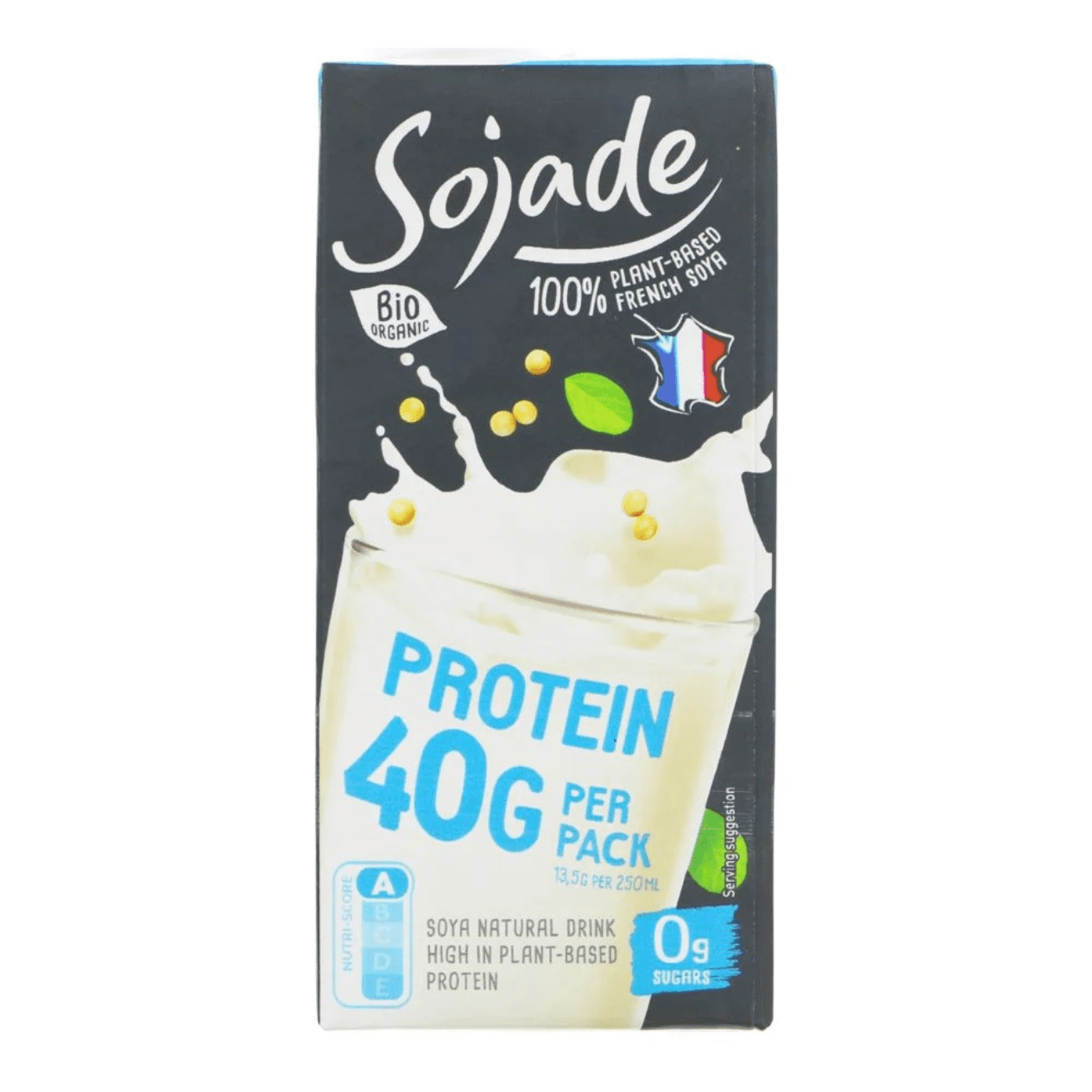 Organic High Protein Soya Drink 750ml - Sojade - Soy Drinks - Sojade