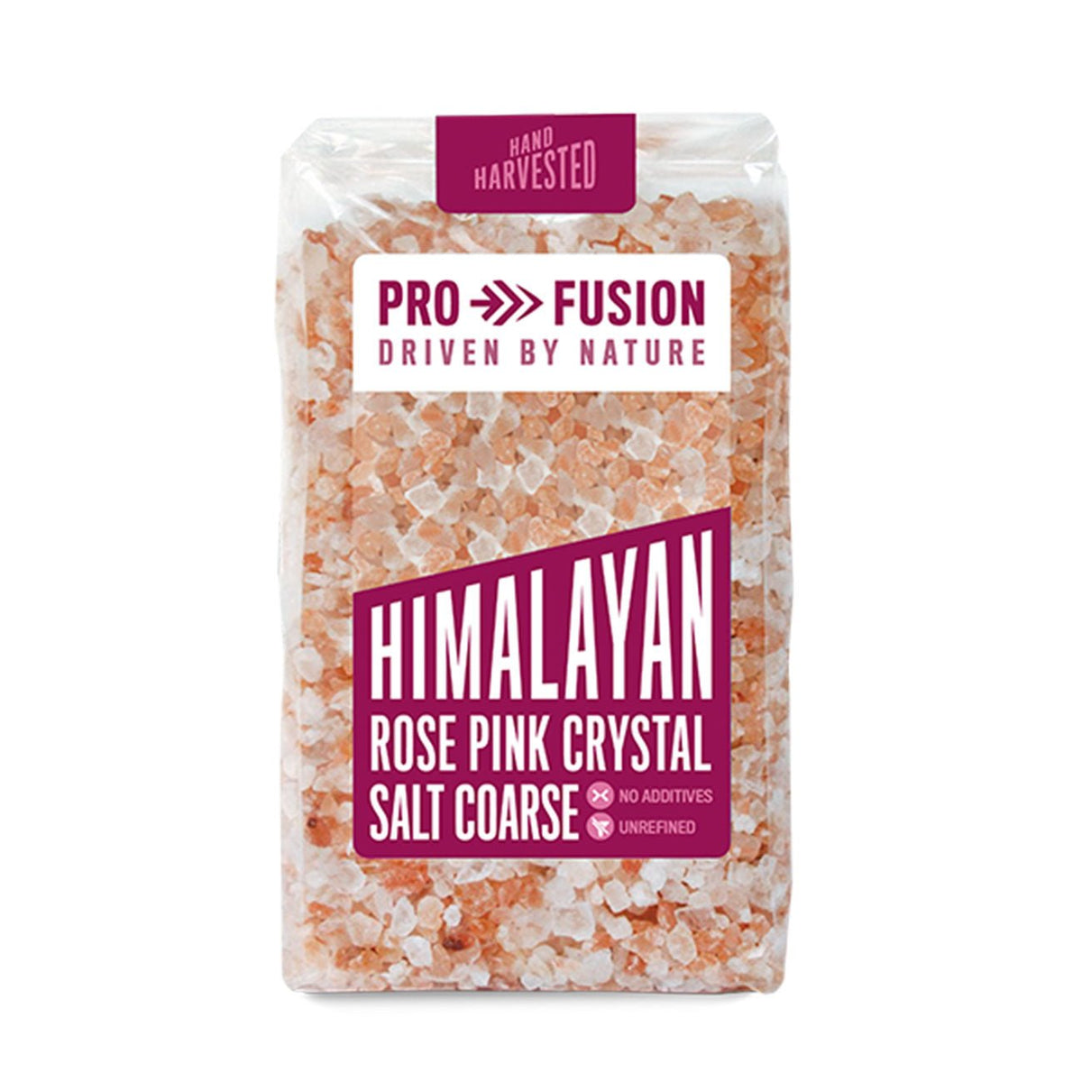 Organic Himalayan Rose Pink Salt Coarse 500g - Profusion - Sea Salt - Eco Natural Products