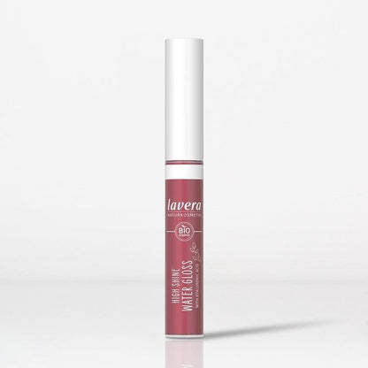 Organic Hot Cherry 02 High Shine Water Gloss 5.5ml - Lavera - Lip gloss - Eco Natural Products