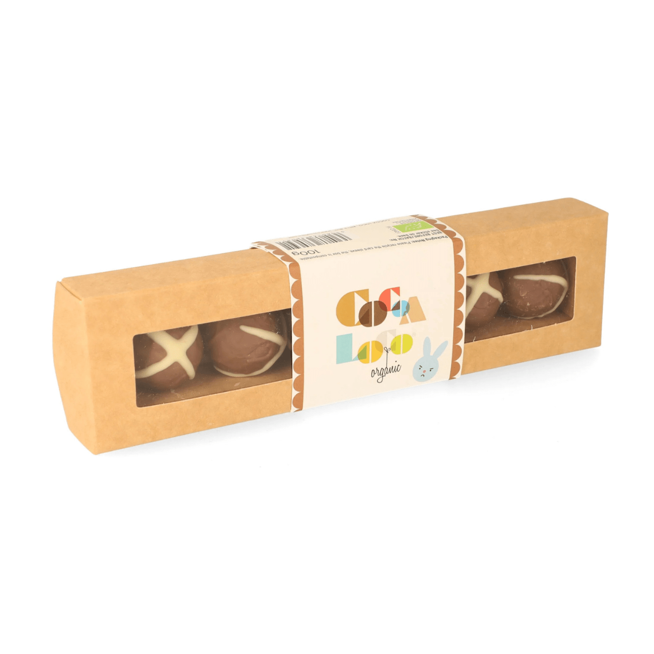 Organic Hot Cross Bun Truffles Easter 100g - Cocoa Loco - Truffles - Cocoa Loco