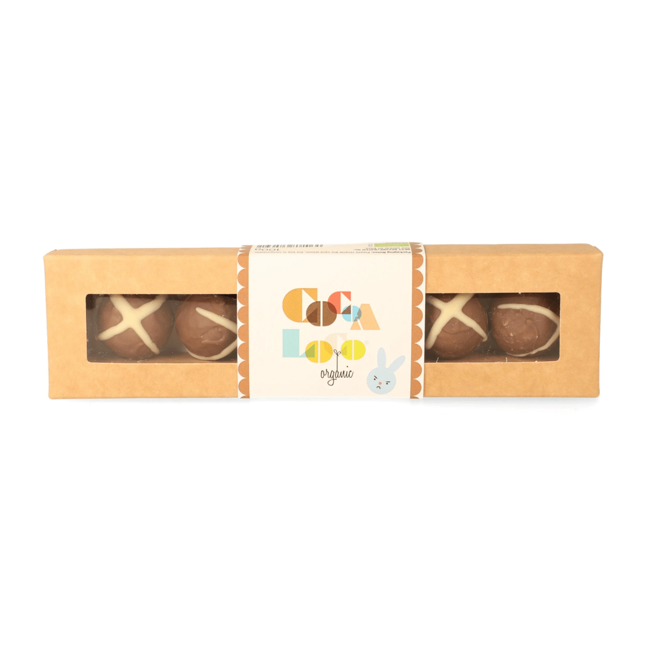 Organic Hot Cross Bun Truffles Easter 100g - Cocoa Loco - Truffles - Cocoa Loco