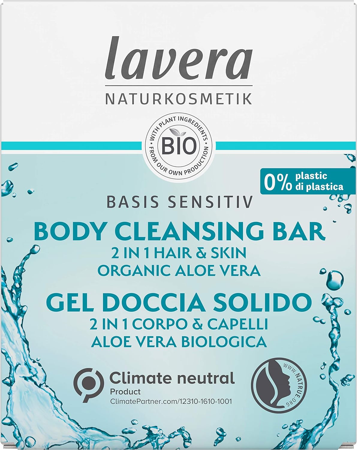 Organic Hydro Feeling 2 - in - 1 Body Cleansing Bar [BLACK FRIDAY] - Eco Natural Products - Lavera - Body Wash