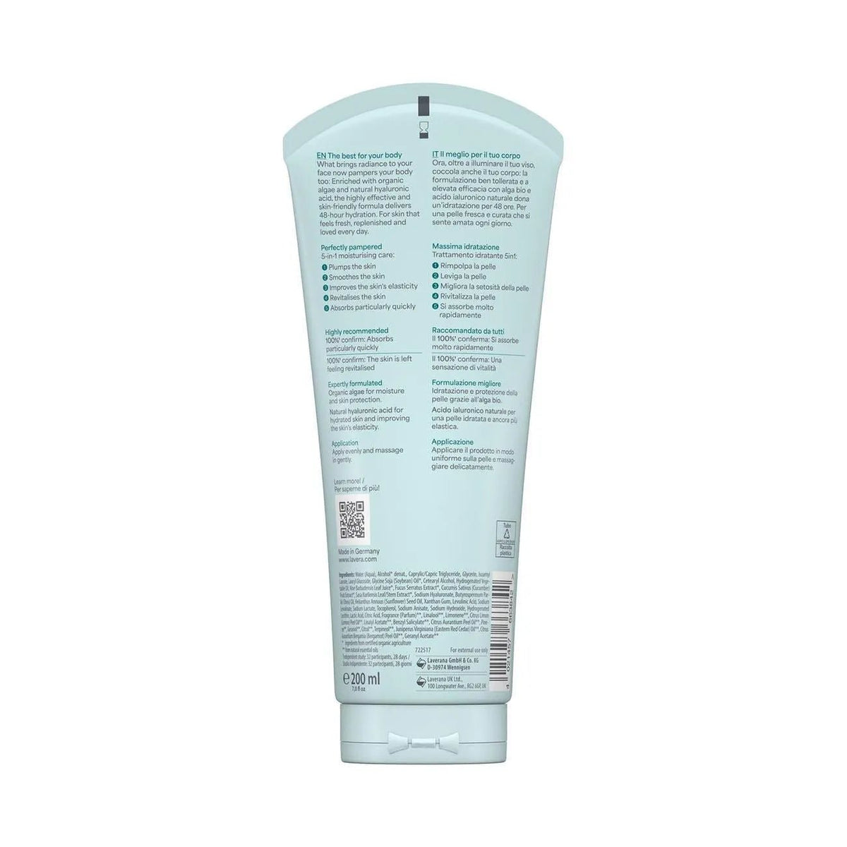 Organic Hydro Refresh Body Lotion 200ml - Lavera - Lotions & Moisturizers - Lavera