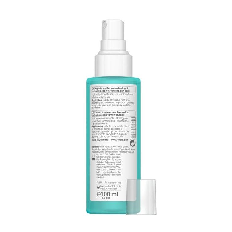 Organic Hydro Refresh Face Mist 100ml - Lavera - Face mist - Eco Natural Products