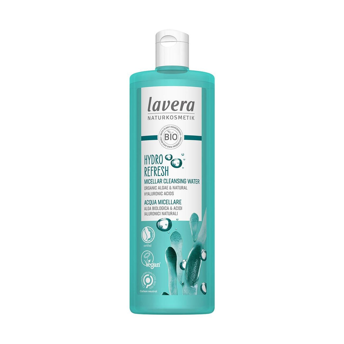 Organic Hydro Refresh Micellar Cleansing Water 400ml - Lavera - Micellar water - Eco Natural Products