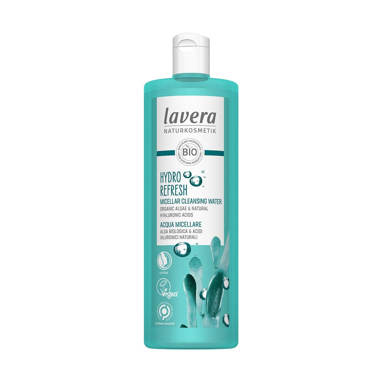 Organic Hydro Refresh Micellar Cleansing Water 400ml - Lavera - Micellar water - Eco Natural Products