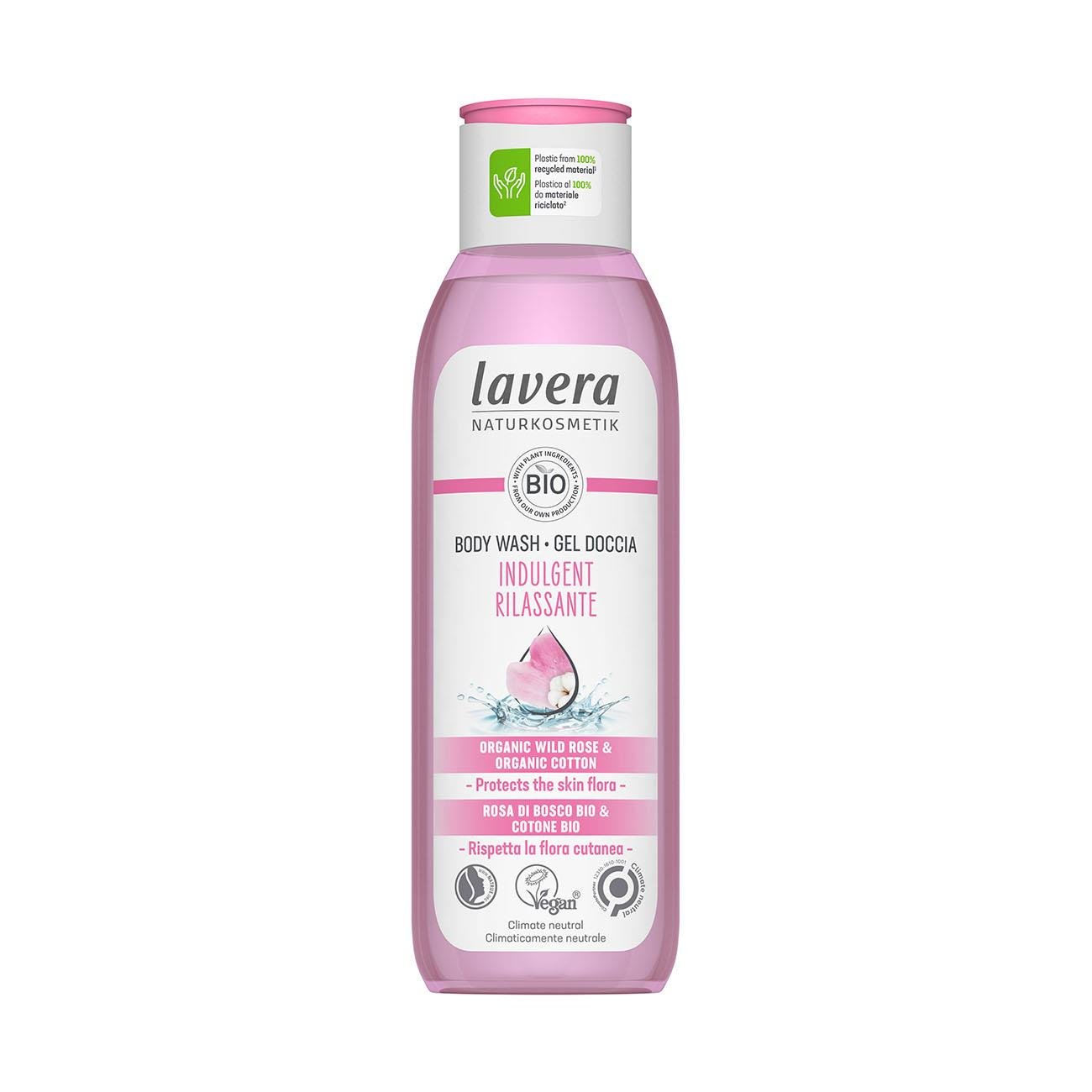Organic Indulgent Body Wash 250ml - Lavera - Body wash - Eco Natural Products