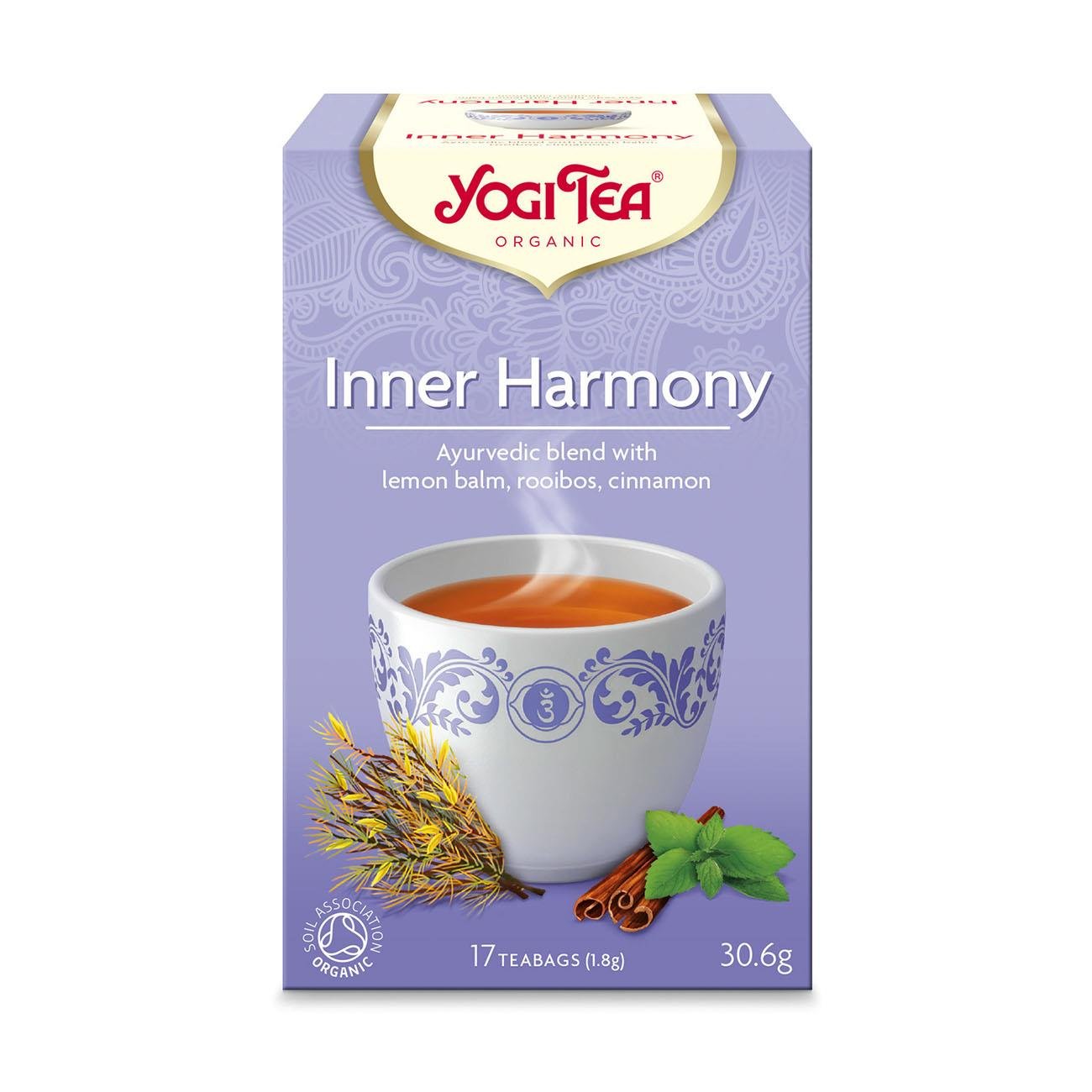 Organic Inner Harmony Herbal Tea 17 Bags - Yogi Tea - Tea - Eco Natural Products