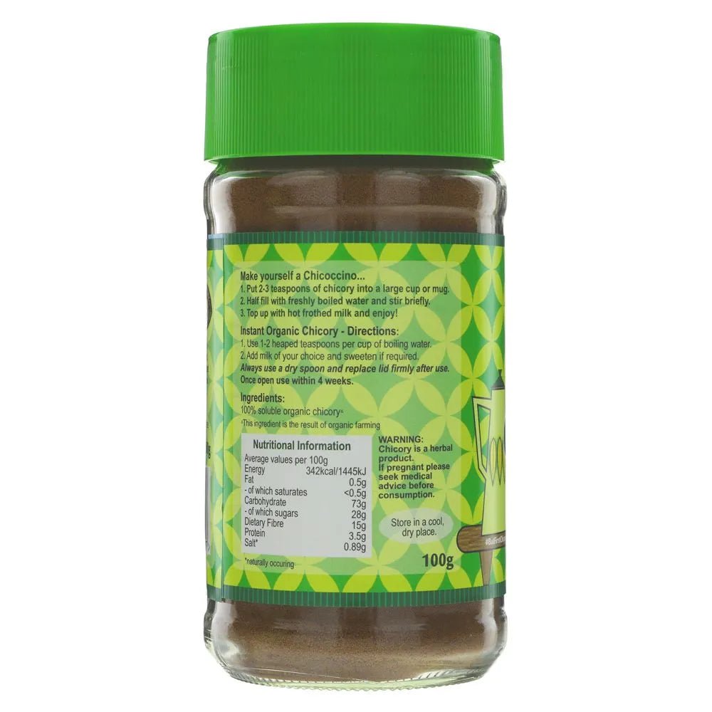 Organic Instant Chicory Drink 100g - The Chicory Co. - Chicory Drinks - The Chicory Co.