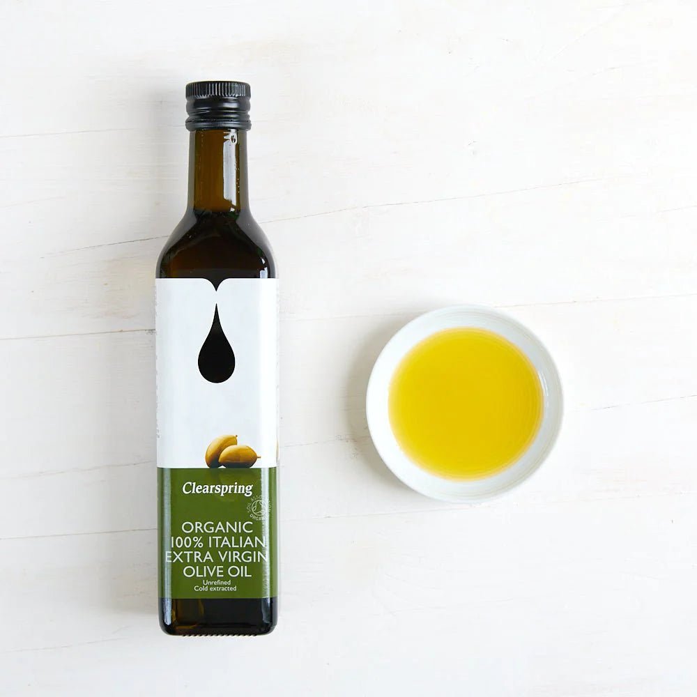 Organic Italian Extra Virgin Olive Cold Pressed Oil 250ml - Clearspring - Oil - Eco Natural Products