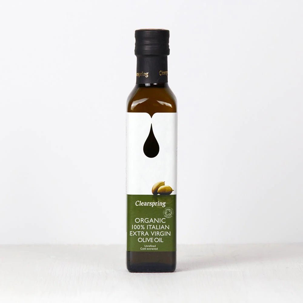 Organic Italian Extra Virgin Olive Cold Pressed Oil 250ml - Clearspring - Oil - Eco Natural Products