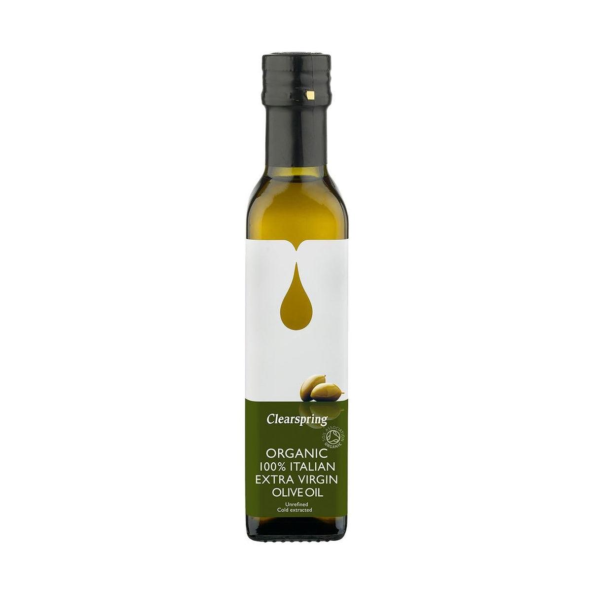 Organic Italian Extra Virgin Olive Cold Pressed Oil 250ml - Clearspring - Oil - Eco Natural Products