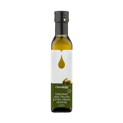Organic Italian Extra Virgin Olive Cold Pressed Oil 250ml - Clearspring - Oil - Eco Natural Products