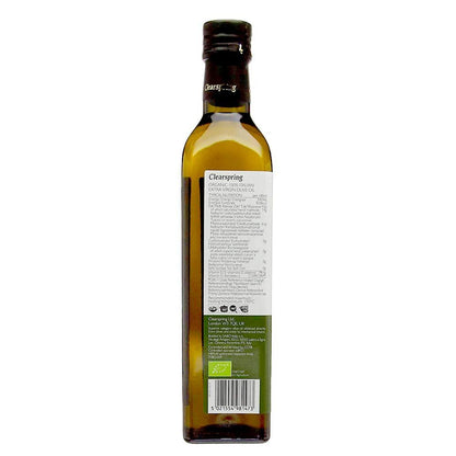 Organic Italian Extra Virgin Olive Cold Pressed Oil 500ml - Clearspring - Oil - Eco Natural Products