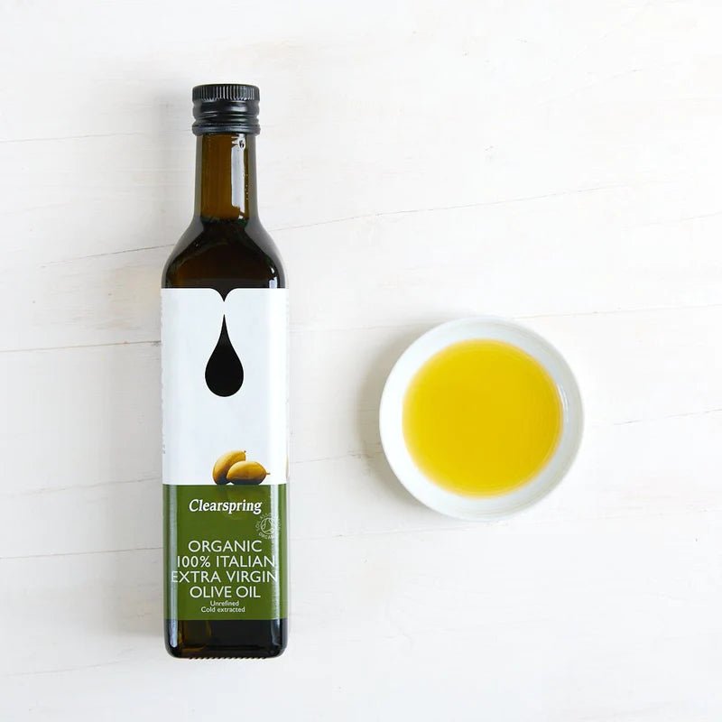 Organic Italian Extra Virgin Olive Cold Pressed Oil 500ml - Clearspring - Oil - Eco Natural Products