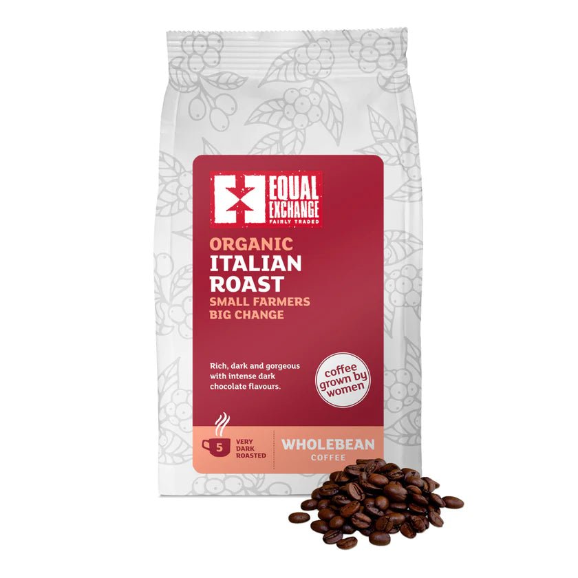 Organic Italian Roast Coffee Beans 200g - Equal Exchange - Coffee Beans & Ground Coffee - Equal Exchange