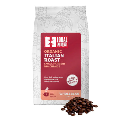 Organic Italian Roast Coffee Beans 200g - Equal Exchange - Coffee Beans & Ground Coffee - Equal Exchange