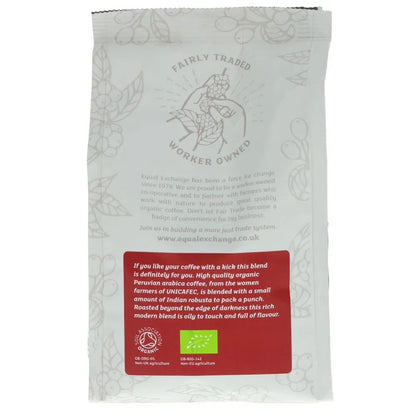 Organic Italian Roast Coffee Beans 200g - Equal Exchange - Coffee Beans & Ground Coffee - Equal Exchange