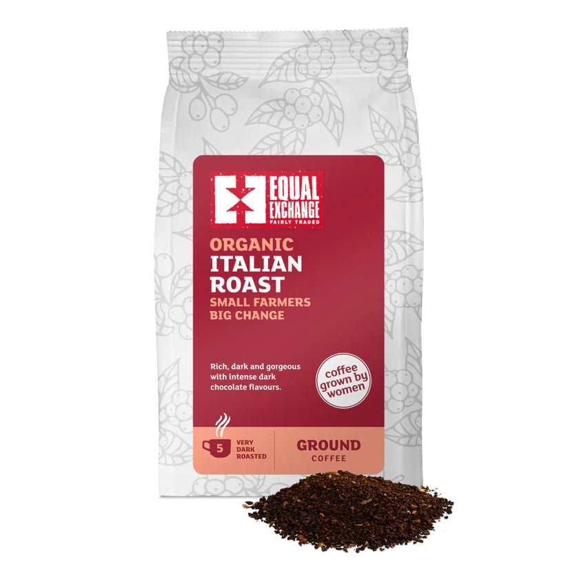 Organic Italian Roast Coffee Ground 200g - Equal Exchange - Coffee Beans & Ground Coffee - Equal Exchange