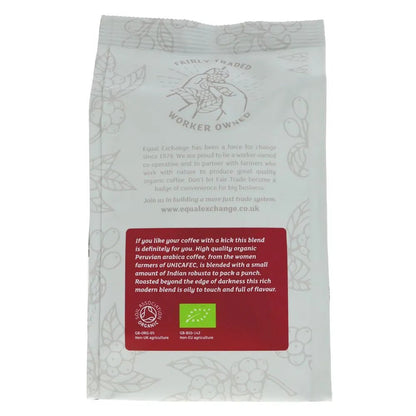 Organic Italian Roast Coffee Ground 200g - Equal Exchange - Coffee Beans & Ground Coffee - Equal Exchange