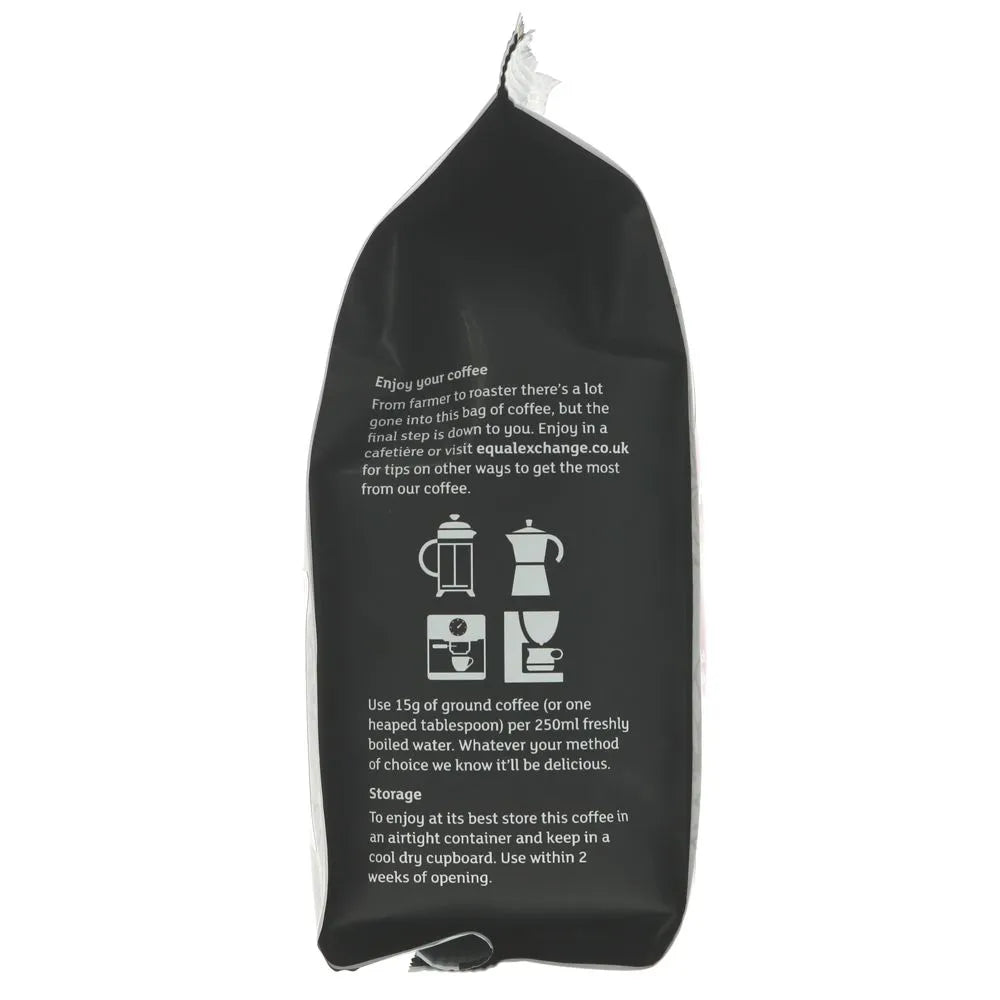 Organic Italian Roast Coffee Ground 200g - Equal Exchange - Coffee Beans & Ground Coffee - Equal Exchange