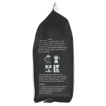 Organic Italian Roast Coffee Ground 200g - Equal Exchange - Coffee Beans & Ground Coffee - Equal Exchange