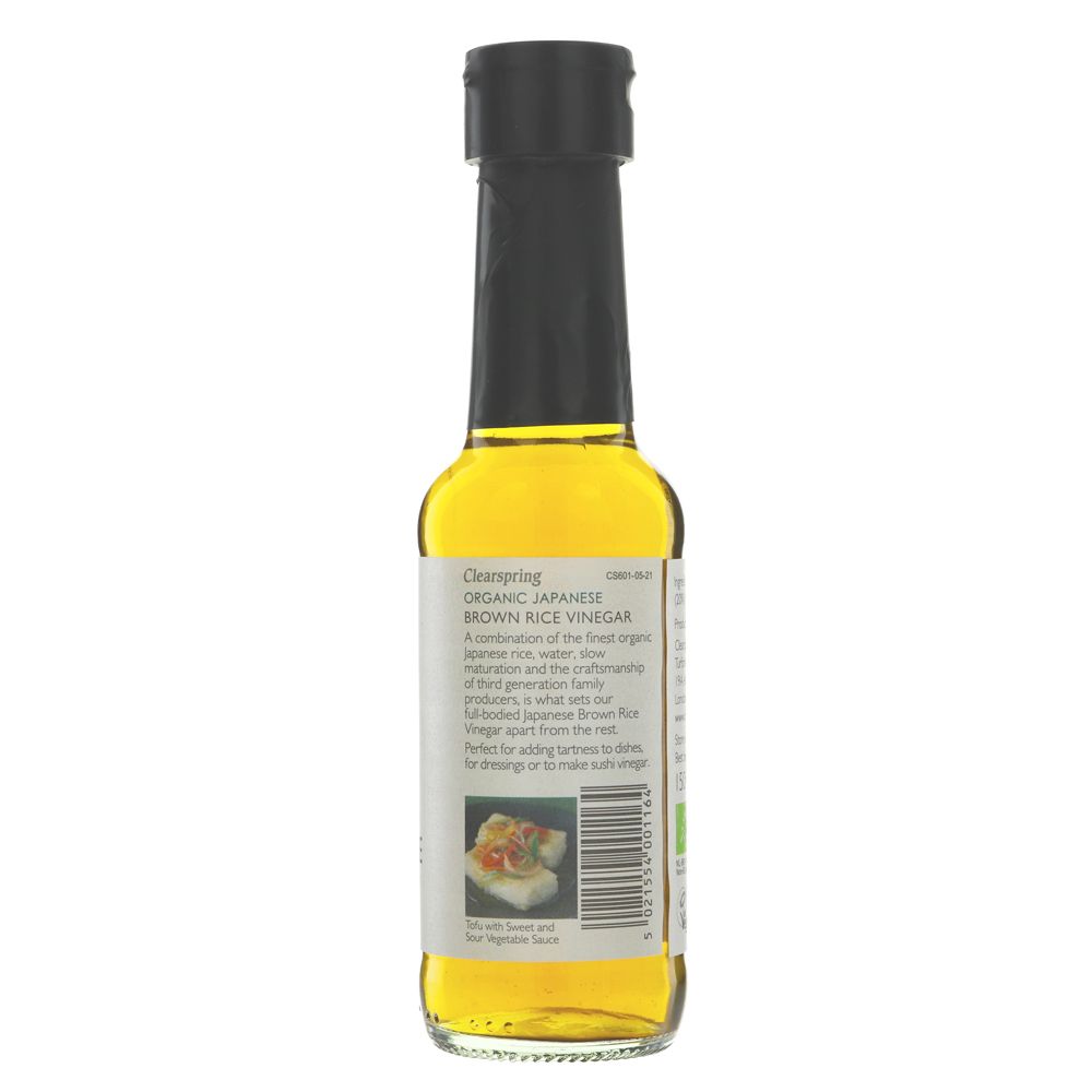 Organic Japanese Brown Rice Vinegar 150ml - Clearspring - Vinegar - Eco Natural Products
