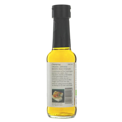 Organic Japanese Brown Rice Vinegar 150ml - Clearspring - Vinegar - Eco Natural Products