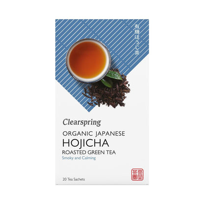Organic Japanese Hojicha Roasted Green Tea 20 Bags - Clearspring - Green Tea - Eco Natural Products
