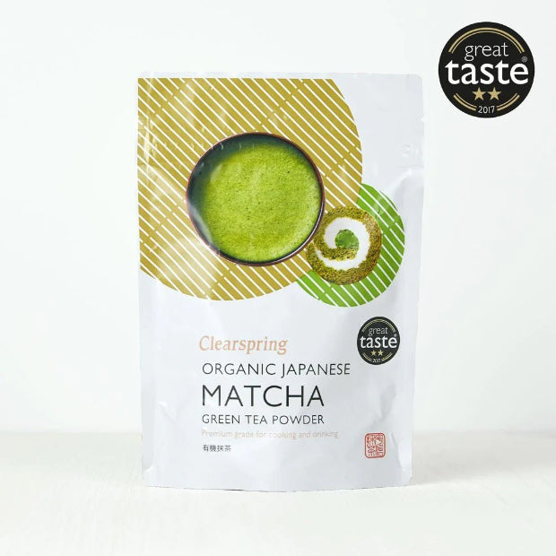 Organic Japanese Matcha Powder Premium Grade Green Tea 40g - Clearspring - Matcha - Eco Natural Products