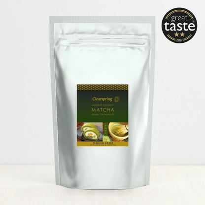 Organic Japanese Matcha Powder Premium Grade Green Tea 40g - Clearspring - Matcha - Eco Natural Products