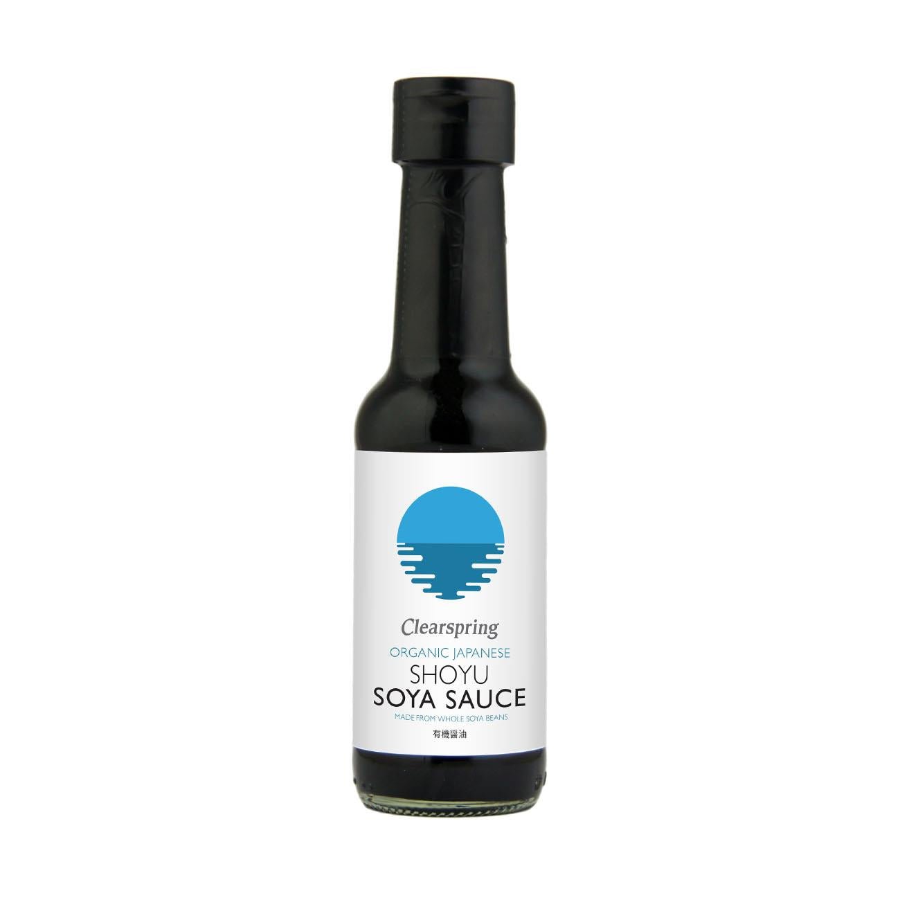 Organic Japanese Shoyu Soya Sauce 150ml BBE 22.05.2026 - Clearspring - Clearspring