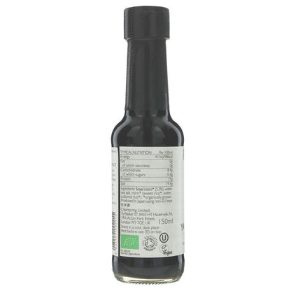 Organic Japanese Tamari Soya Double Strength Sauce 150ml - Clearspring - Sauce - Eco Natural Products