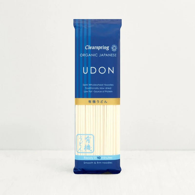 Organic Japanese Udon Noodles 200g - Clearspring - Noodles - Eco Natural Products