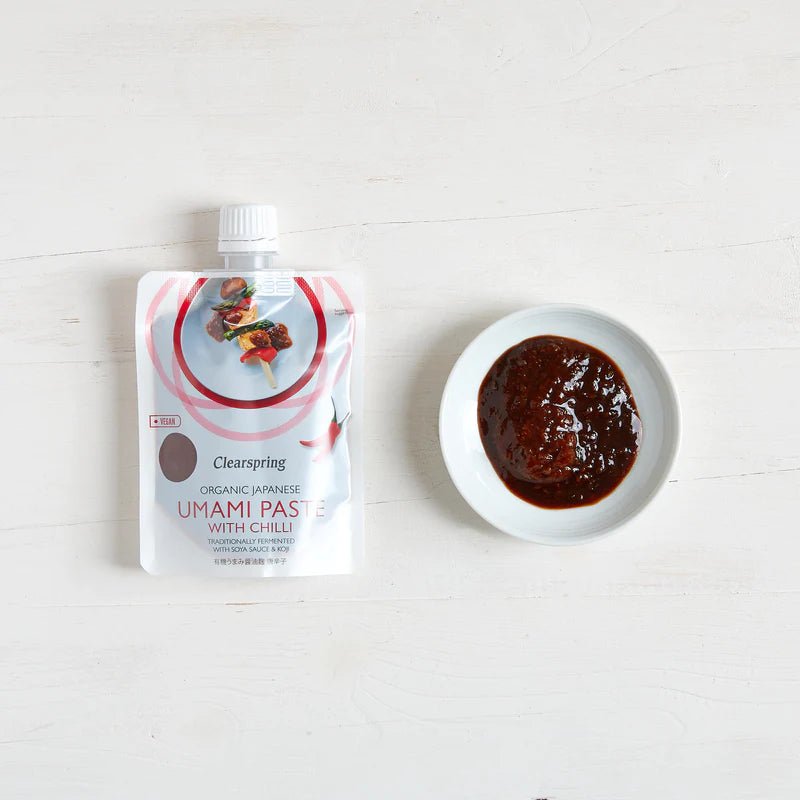 Organic Japanese Umami Paste with Chilli 150g - Clearspring - Umami Paste - Eco Natural Products