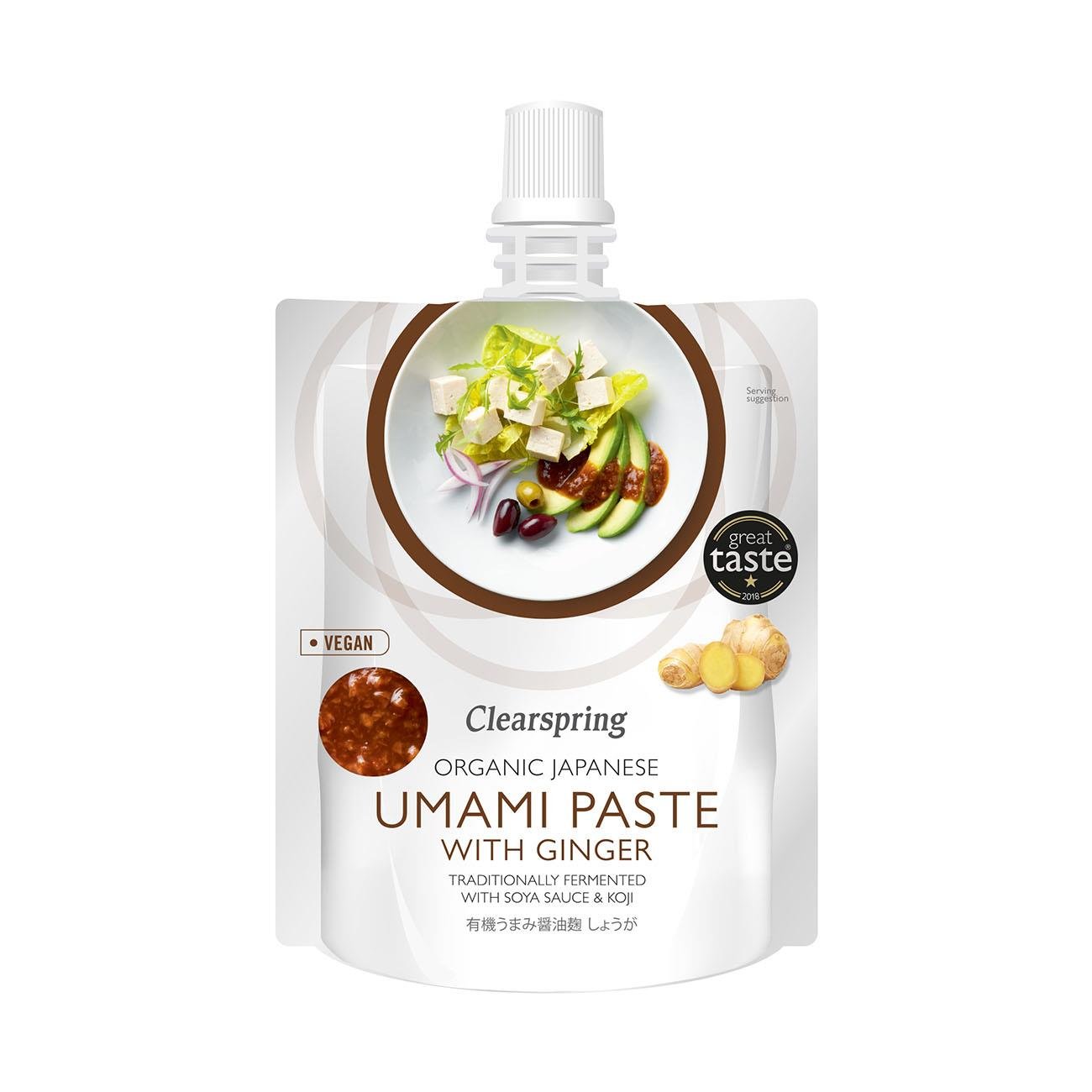 Organic Japanese Umami Paste with Ginger 150g - Clearspring - Umami Paste - Eco Natural Products